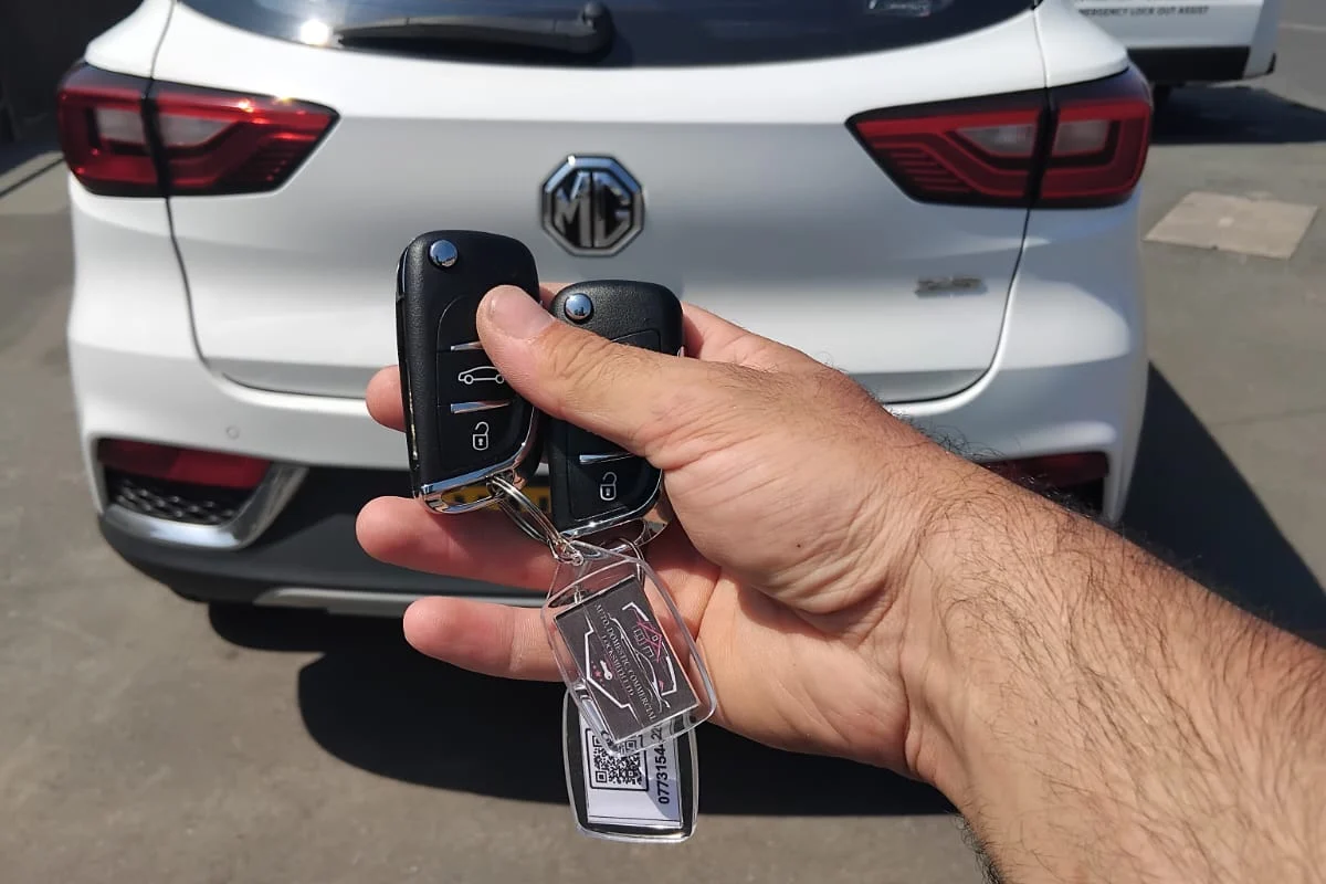 New MG key made after all keys were lost